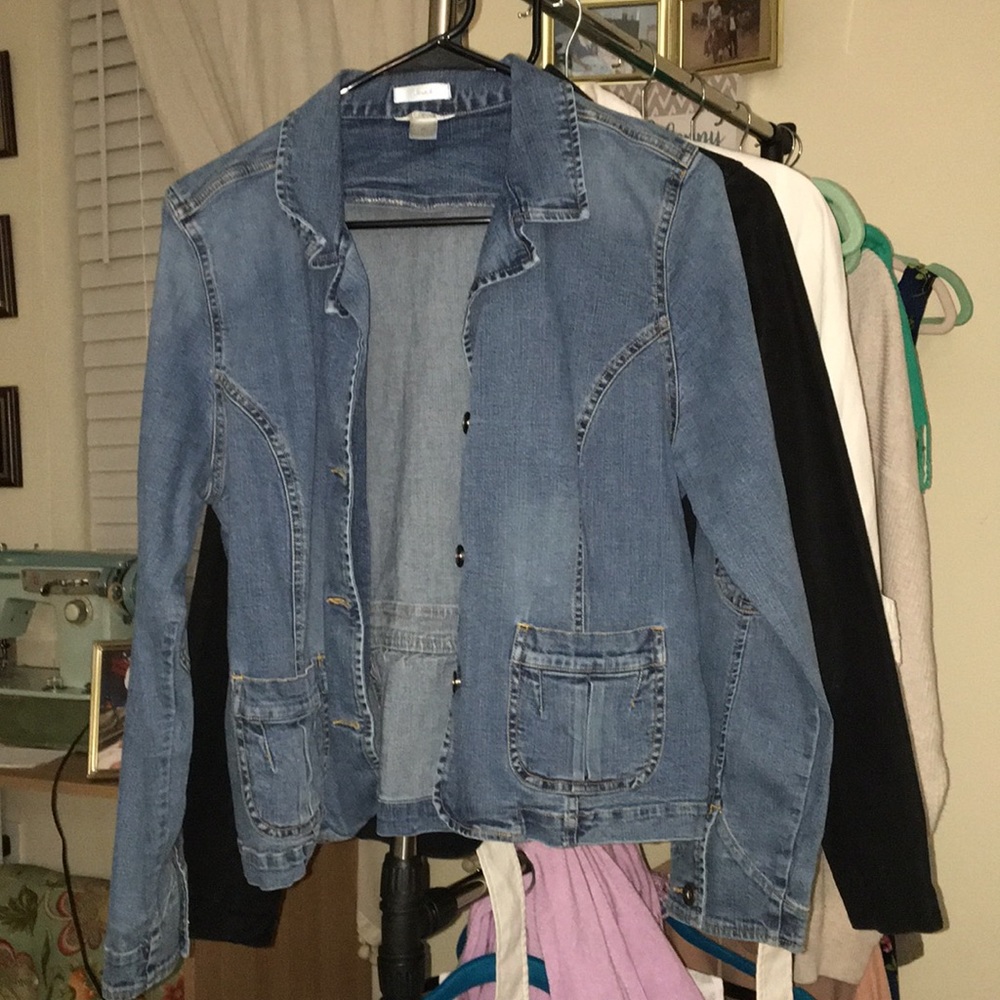 Christopher & Banks Jean jacket